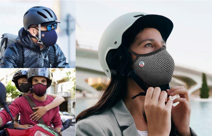 anti-pollution masks Frogmask pictures