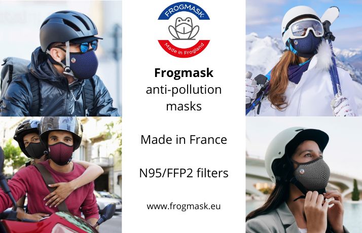 Flyer Fromask with 4 pictures